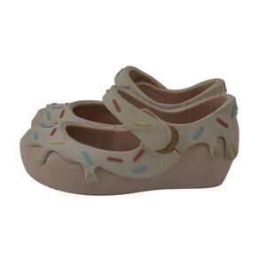 Mini Melissa Baby Size 6 Ice Cream Sprinkle Mary Jane Shoes